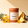 Dailies pineapple gummies jar